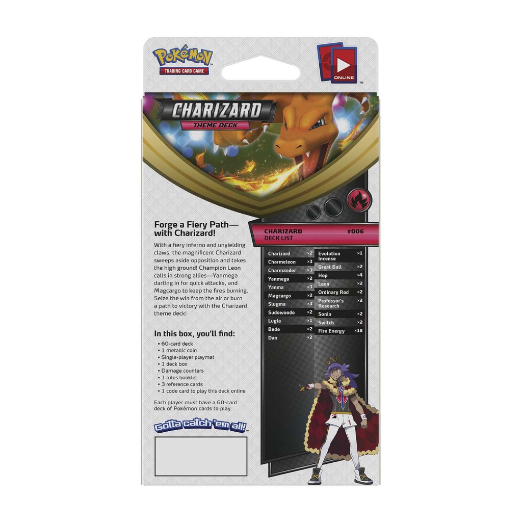Thẻ bài Pokemon TCG: Sword & Shield Vivid Voltage Charizard Theme Deck (Hàng chính hãng)