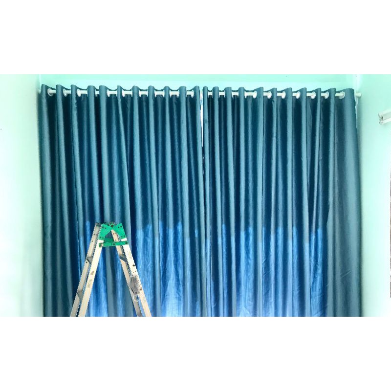 Rèm cửa màu Xanh Dương 💖MÀU SIÊU ĐẸP💖 rèm chống nắng kích thước đa dạng thiết kế sang trọng cho gia đình