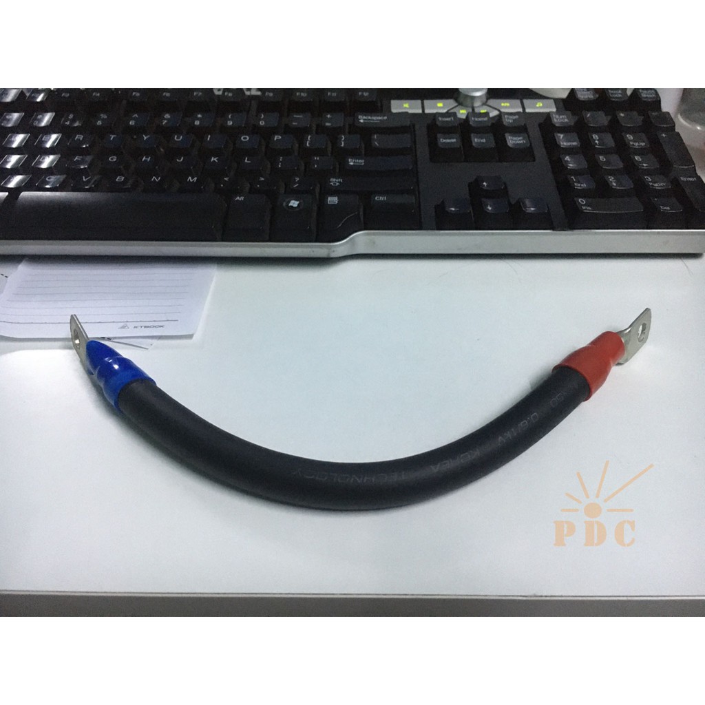 Cáp Nối Ắc Quy Tiêu Chuẩn M16 M25 M35 M50 Bấm Sẵn