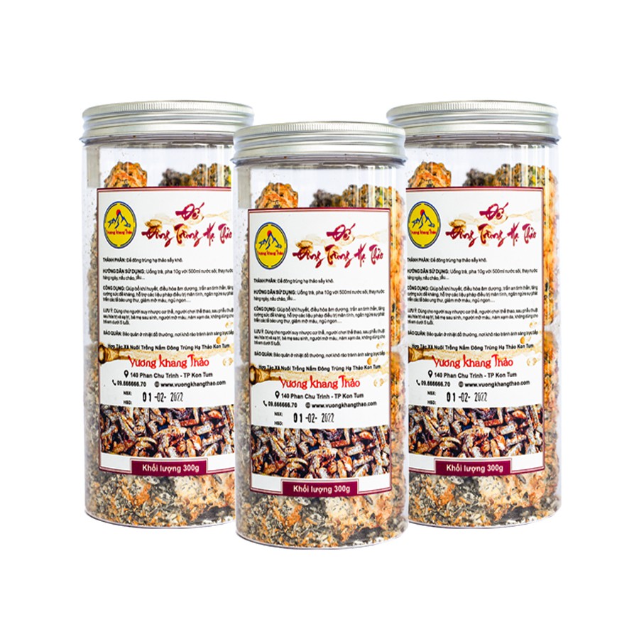 ĐẾ ĐÔNG TRÙNG HẠ THẢO - 300Gr - VƯƠNG KHANG THẢO. | BigBuy360 - bigbuy360.vn