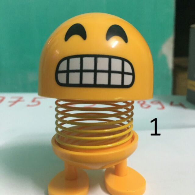 Combo:2 con lắc Emoji( thú nhún cute)