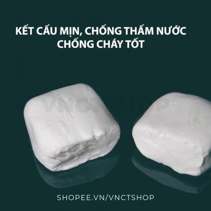 Keo xi măng dẻo bịt tường, đất sét vá lỗ tường khe hở vết nứt ống nối điều hòa chống thấm nước