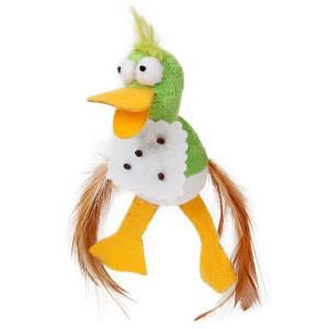 ĐỒ CHƠI CHO MÈO -  TRUSTIE - CAT TOY - DUCK (GREEN)