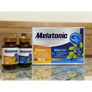 Melatonic - Tuần hoàn não - Lọ ngày + lọ đêm 30 viên