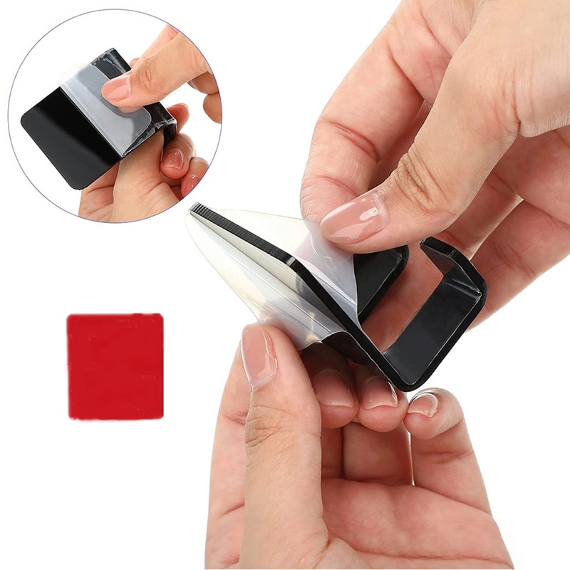 Bộ 8 Móc Dán Tường Siêu Dính Chống Thấm Nước Cho Phòng Tắm / Nhà Bếp / Tủ / Cửa / Văn Phòng