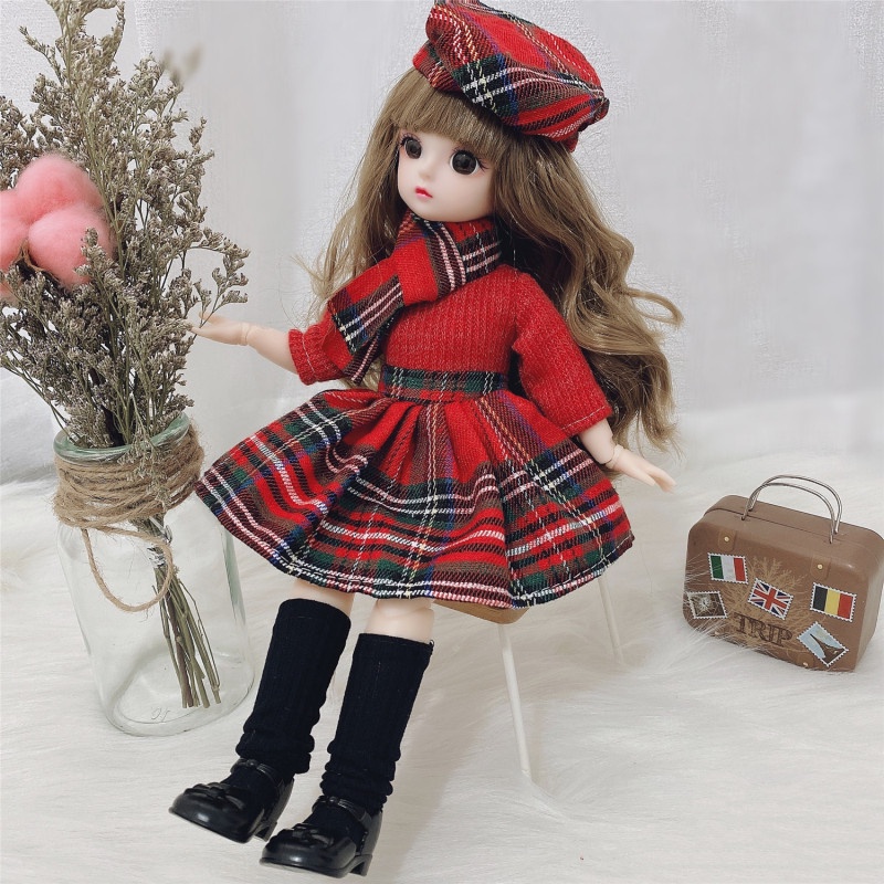 Váy Búp Bê Baboliy Cao 30cm bjd 1/6 Mẫu Xinh Xắn