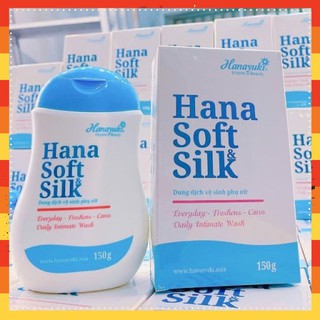 Hana Soft Silk - Dung Dich Vệ Sinh Phụ Nữ Hanayuki Sạch Mát, Thơm Tho [CHÍNH HÃNG]