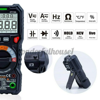 Digital Multimeter 6000 Counts Ohmmeter Auto-Ranging Fast Accurately Measures