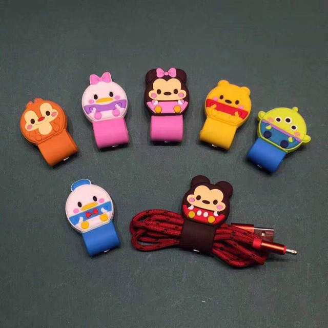 Kẹp dây quấn Calbe sạc,tai nghe gọn gàng (Size lớn)