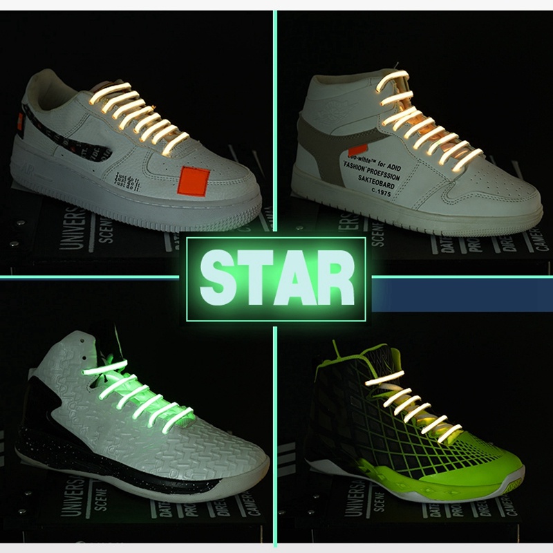 Dây Giày Màu Laser Dạ Quang Thiết Kế Mới