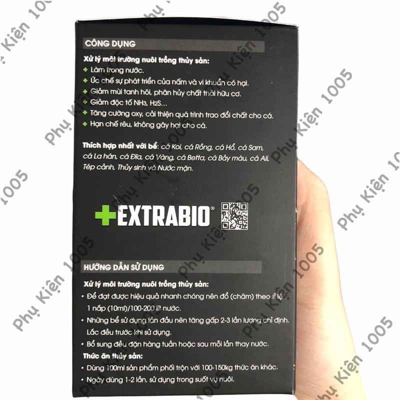 Chế Phẩm Sinh Học Extra Bio Làm Trong Nước Hồ Cá