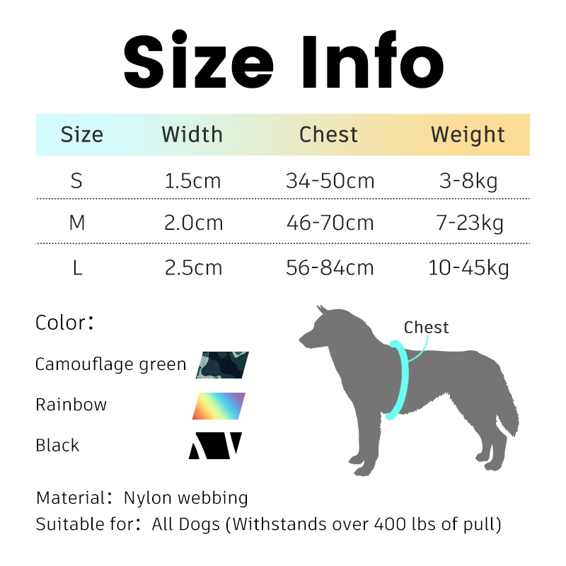 HamshMoc Dây Dắt Thú Cưng Đi Dạo Bằng Nylon Mềm Có Thể Điều Chỉnh Thoải Mái Hình Bàn Chân