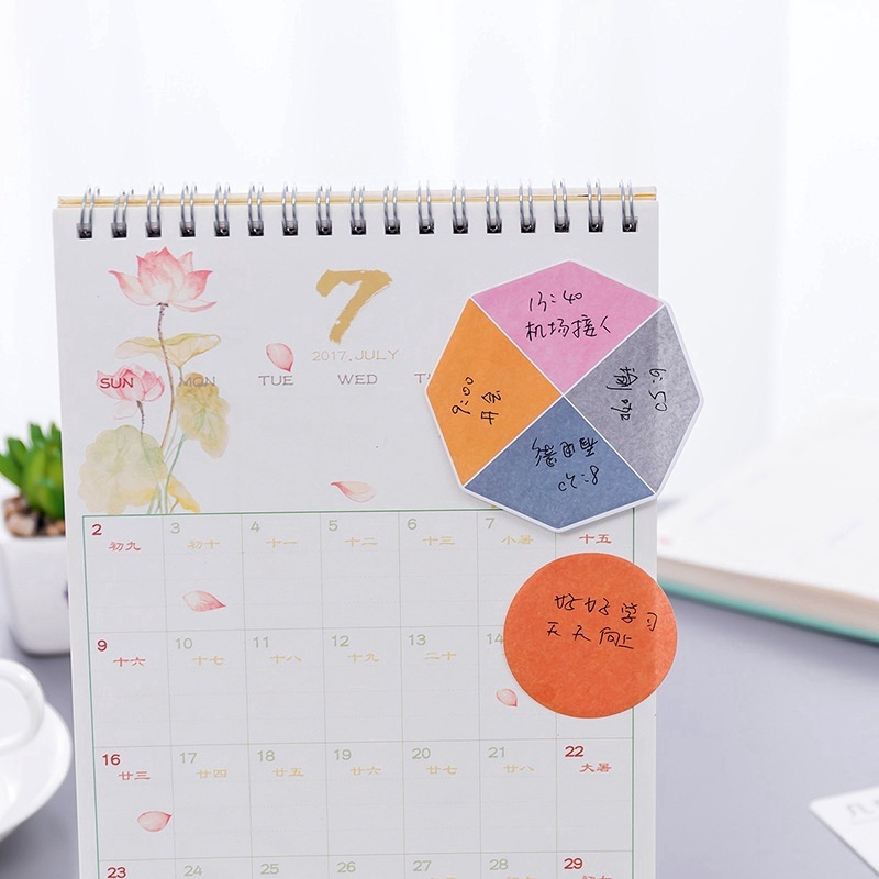 Giấy ghi chú dạng dính phong cách Hàn Quốc độc đáo