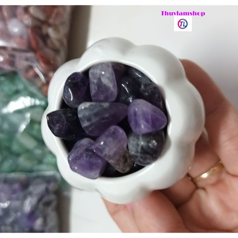 Hủ đá thanh tẩy, lan tỏa năng lượng tích cực dùng đặt bàn làm việc giúp cv thuận lợi  thu hút tài lộc, may mắn