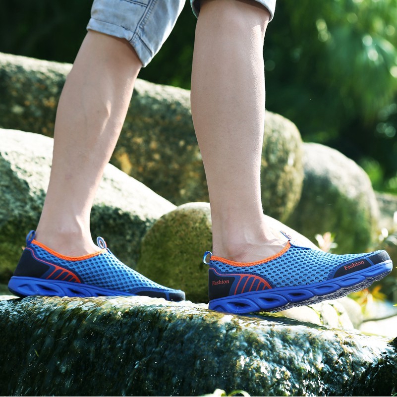 Giày Đi Biển Lưới Thoáng Khí Cho Nam | BigBuy360 - bigbuy360.vn