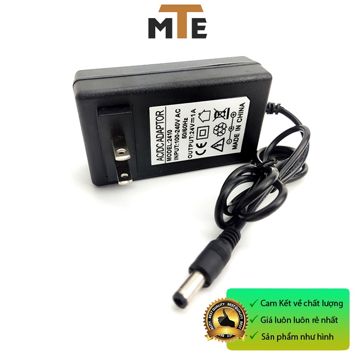 Nguồn adapter 24V 1A jack DC 5.5 * 2.1 mm