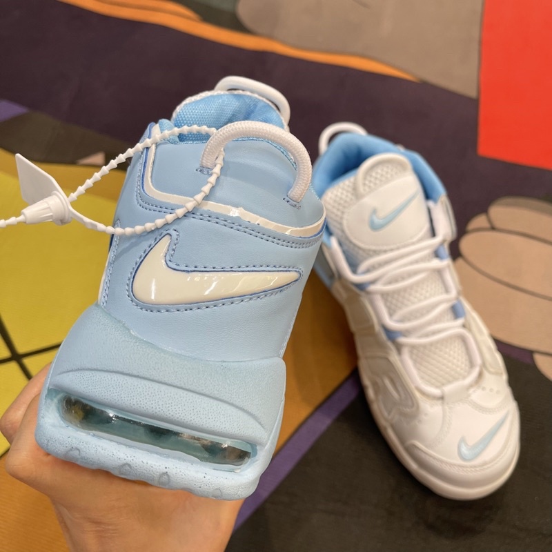 GIÀY AIR UPTEMPO WHITE B.LUE TRẮNG XANH SC