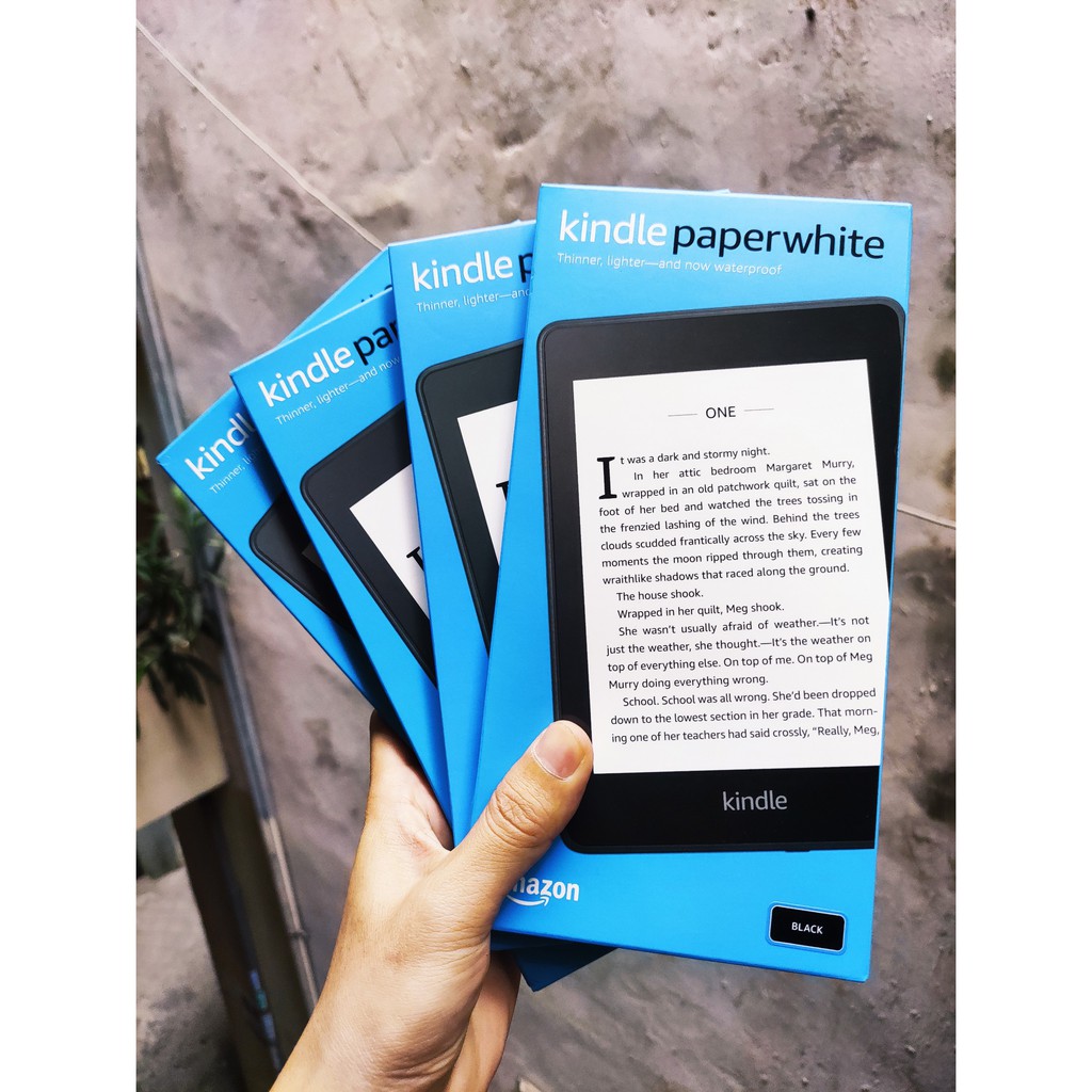 Máy đọc sách Kindle Paper White gen 4 (10th) nguyên seal tặng kèm túi da cao cấp | WebRaoVat - webraovat.net.vn