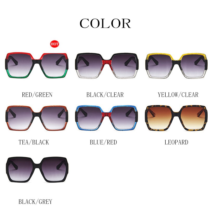 Kính mát gọng vuông thời trang cho nam và nữ