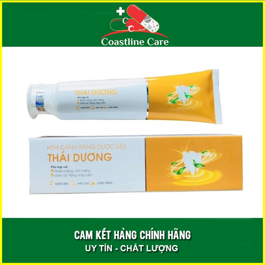 KEM ĐÁNH RĂNG DƯỢC LIỆU THÁI DƯƠNG TUÝP 100Gr - Coastlinecare Pharmacy