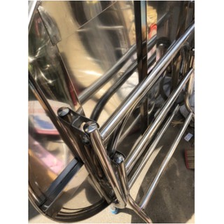 Bàn tròn inox 1m và 1m2