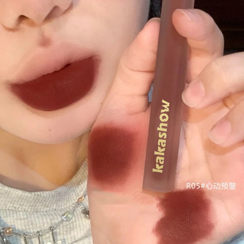 Kakashow Nhỏ Ống Mỏng Son Môi Sương Mượt Môi Glaze Nhung Matte Liptint Lip Gloss Liquid Lipstick | BigBuy360 - bigbuy360.vn