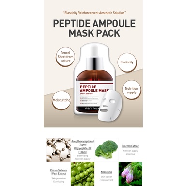Set 5/10 mặt nạ PROUD MARY chứa vitamin giúp dưỡng ẩm da mịn màng co giãn 25g