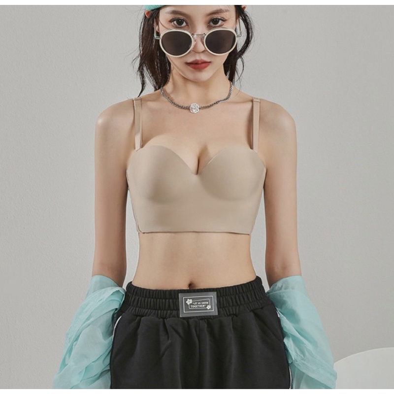 Áo Lót Nữ Đúc Cúp Ngang Bản To Có Gọng Cao Cấp 724