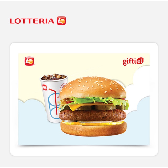 Phiếu quà tặng 01 Cheese Burger + 01 Pepsi tại cửa hàng LOTTERIA