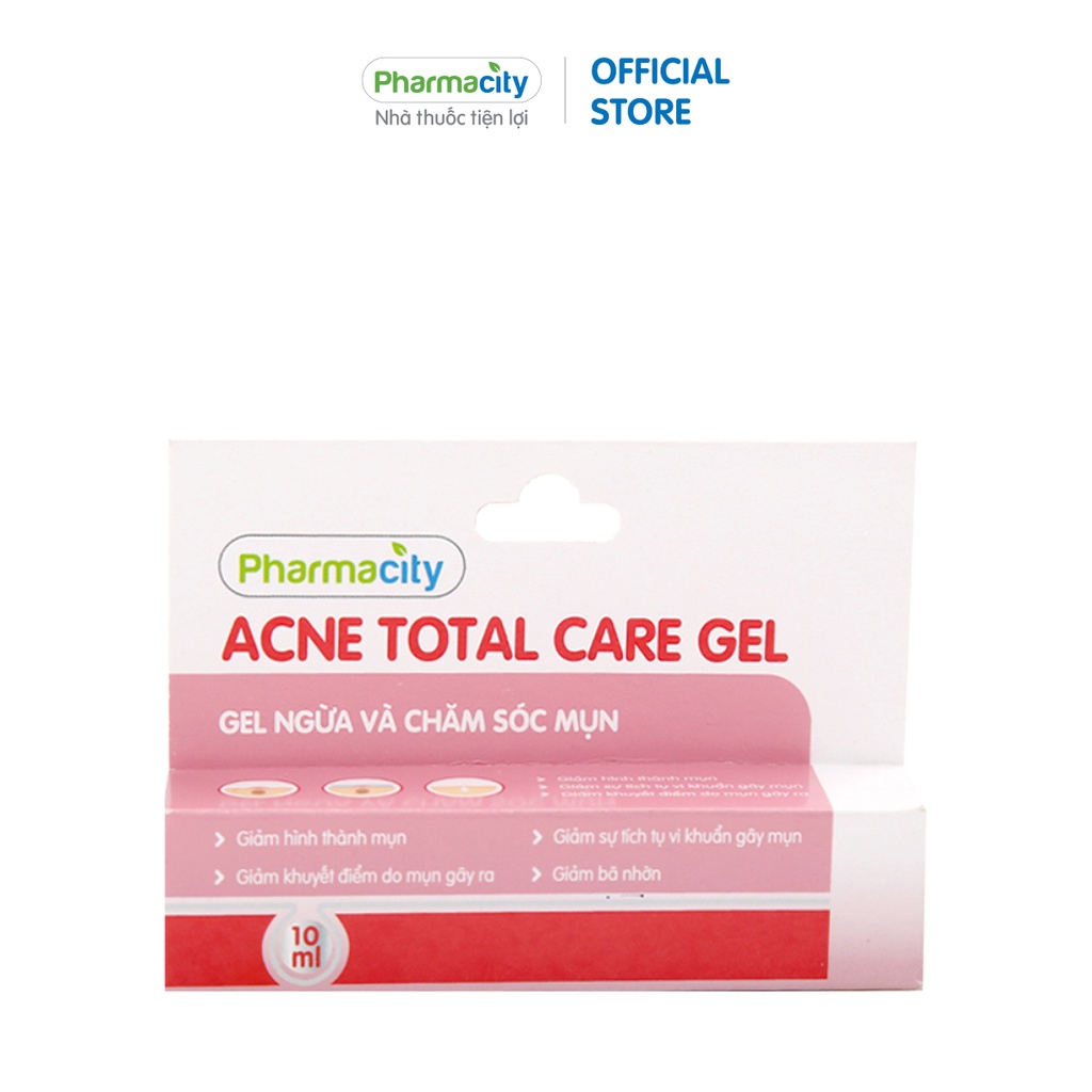 Gel Pharmacity danh cho da mụn 10ml