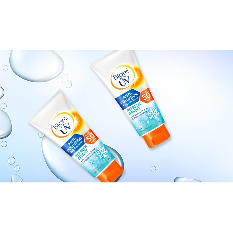 Serum Chống nắng dưỡng thể DƯỠNG ẨM  (Dòng Serum Moist) Biore tuýp lớn 150ml