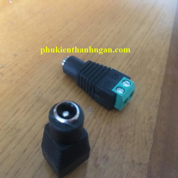 10 jack DC nguồn 12v Âm VẶN VÍT - jack DC Âm VẶN VÍT - jack 12v cái - jack nguồn camera âm