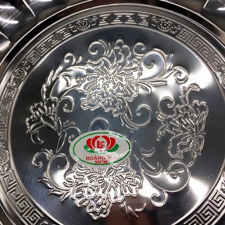 Mâm inox cao cấp Hoàng Gia