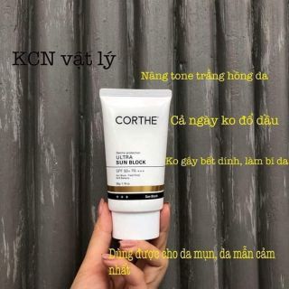 Kem chống nắng vật lý Corthe