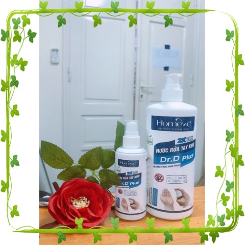 [Mua 1 tặng 1] Nước rửa tay khô Homevic Dr.D Plus 100ml | BigBuy360 - bigbuy360.vn