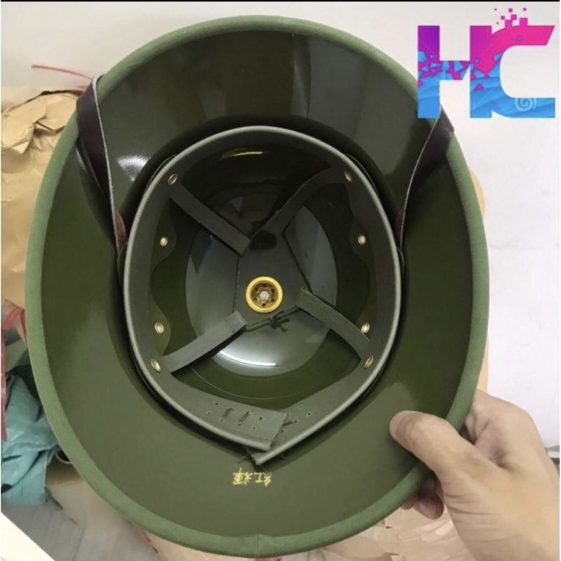 Mũ  Cố.i  _tà.u TQ,Mũ C màu xanh Quô.c Phòn.g hàng loại 1