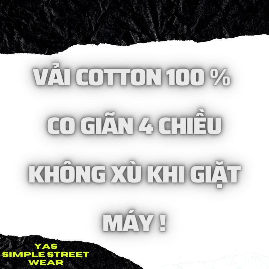 Áo thun tay lỡ form rộng YAS STREETWEAR phông unisex nam nữ, chất thun cotton100% phong cách streetstyle HÌNH IN KO TRÓC