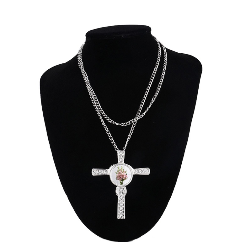 Vòng cổ Mặt Hình Oval Chưa Thăng Hoa Phong Cách Âu Mỹ Cho Cặp Đôi