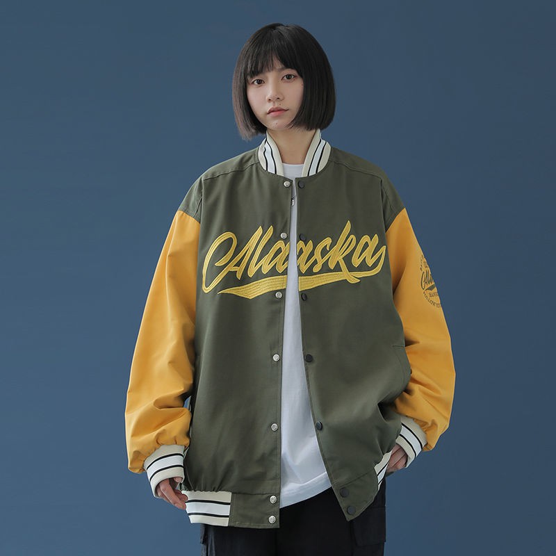 Áo Khoác Bóng Chày Phong Cách Hàn Quốc 2021 Cho Nữ | BigBuy360 - bigbuy360.vn