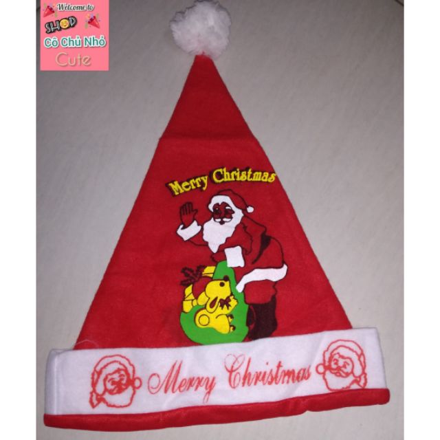 Nón Noel cho trẻ em và người lớn