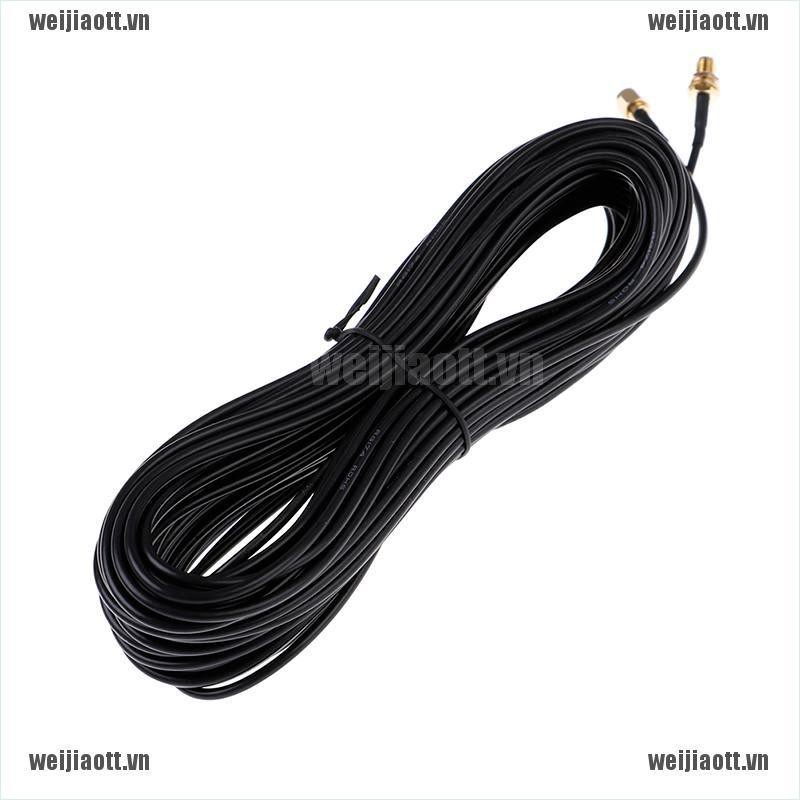 Dây cáp mở rộng ăng-ten WiFi đinh tuyến 20m RG174 RP-SMA