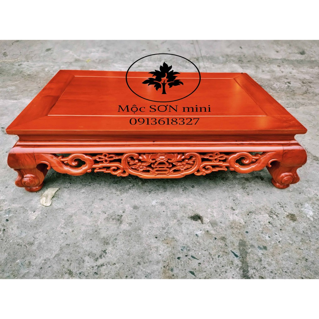 Bàn Osin Kiểu Nhật Gỗ Hương cỡ kích thước 80x50x22,bàn osin chiện đục dơi,bàn ăn cơm cao cấp,bàn thờ gỗ, bên shop có tùy