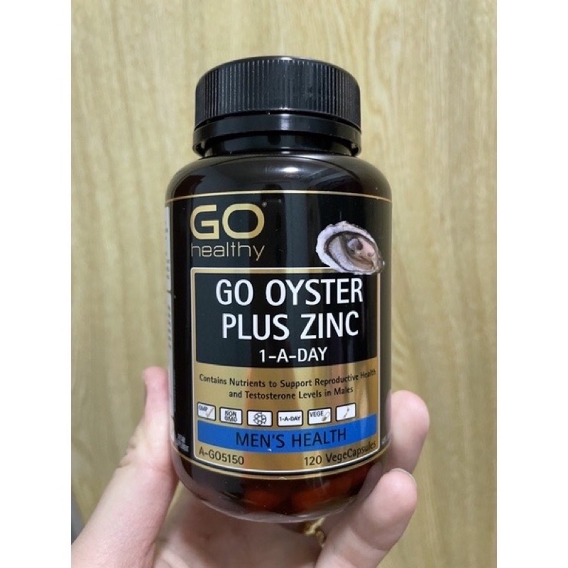 Tinh Chất Hàu GO Healthy Oyster Plus 120 Viên Nội Địa Úc