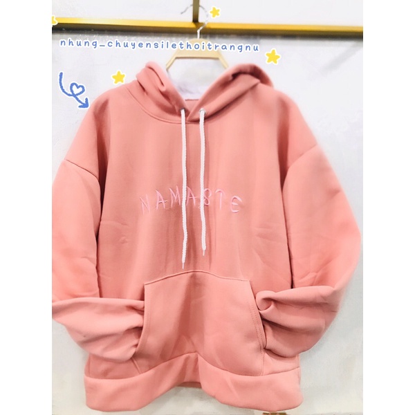 áo hoodie nữ from rộng, áo nỉ có nón hai lớp( hình chụp thật và video) | BigBuy360 - bigbuy360.vn