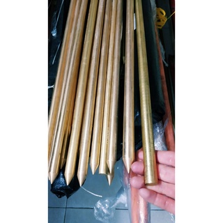 Cọc tiếp địa đồng thau (đồng vàng)