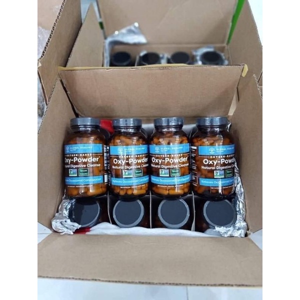Viên uống thải độc đại tràng Oxy Powder Global Healing 60 viên và 120 viên