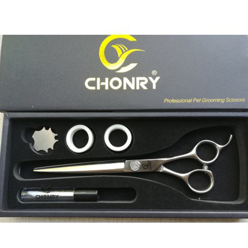 (CHONRY F-MC7.5S/ 440C/ 7.5INCH) - KÉO CẮT TỈA THÚ CƯNG CHUYÊN NGHIỆP - Grooming Store