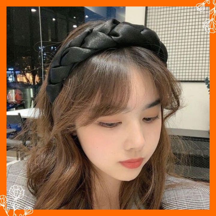 Bờm cài tóc bện rít đẹp.