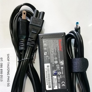 Bộ sạc Laptop Adapter HP: 19.5V - 2.31A - Đầu kim nhỏ Màu xanh- Chuẩn cắm 4.5mm