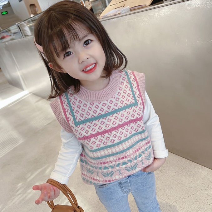 Áo Khoác Len Không Tay Thời Trang Xuân Thu Cho Nữ